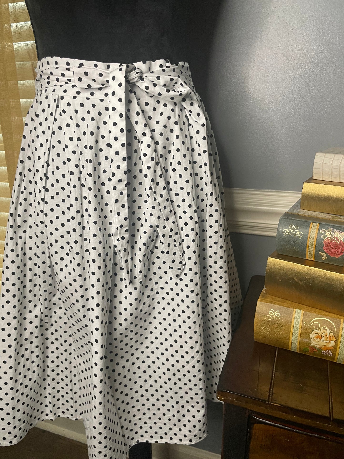 See You Monday Polka Dot Skirt