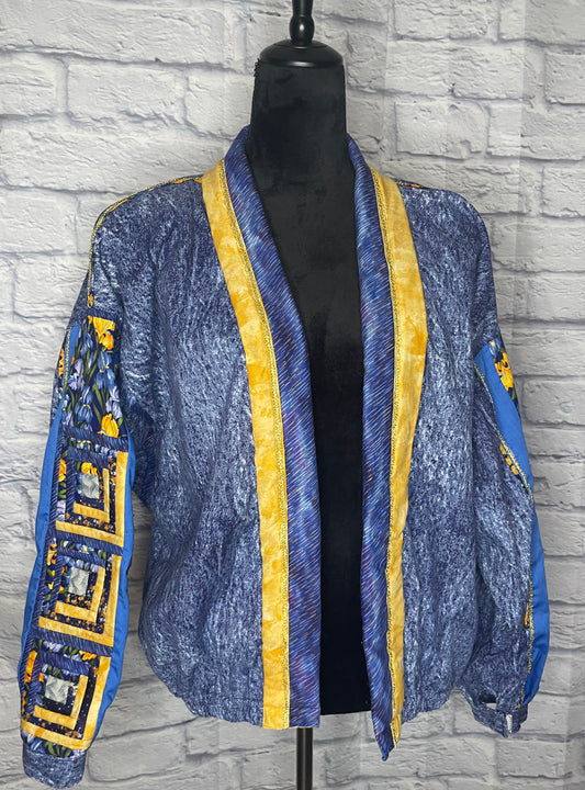 Denim Embroidered Jacket