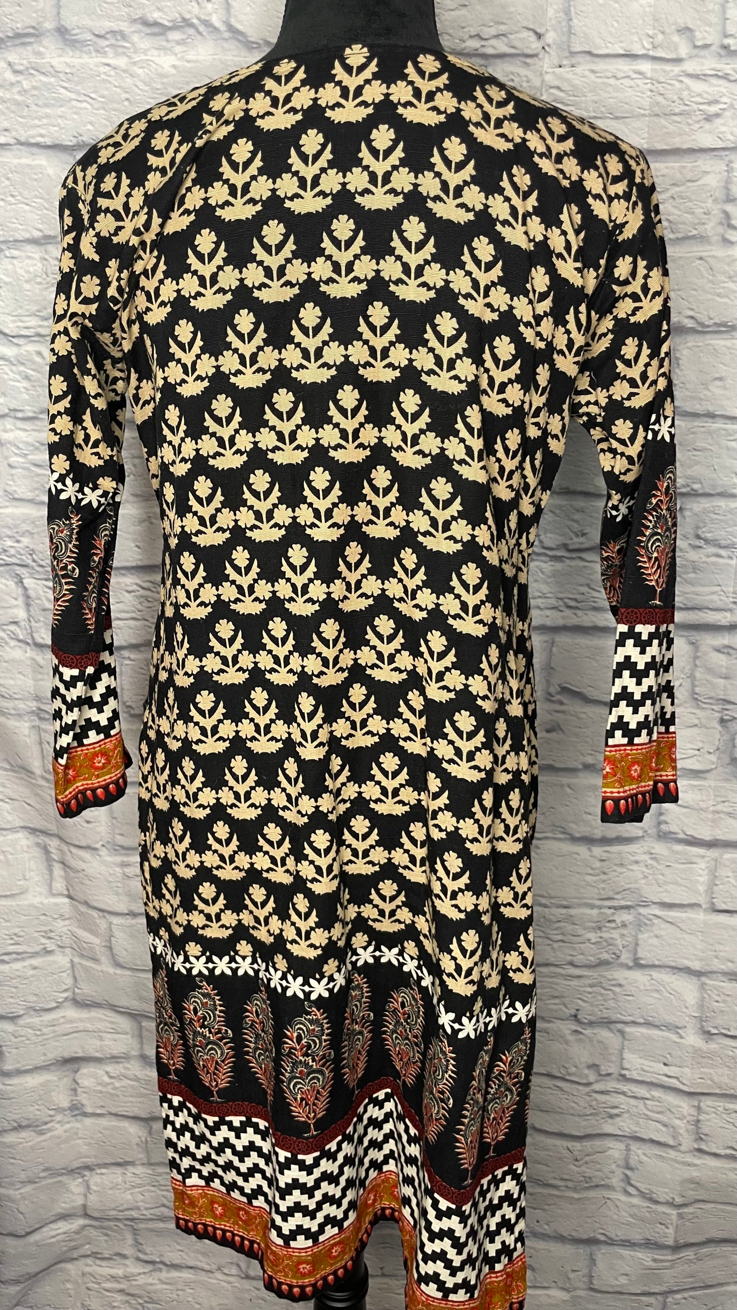 Multi Print Tunic with Double side splits