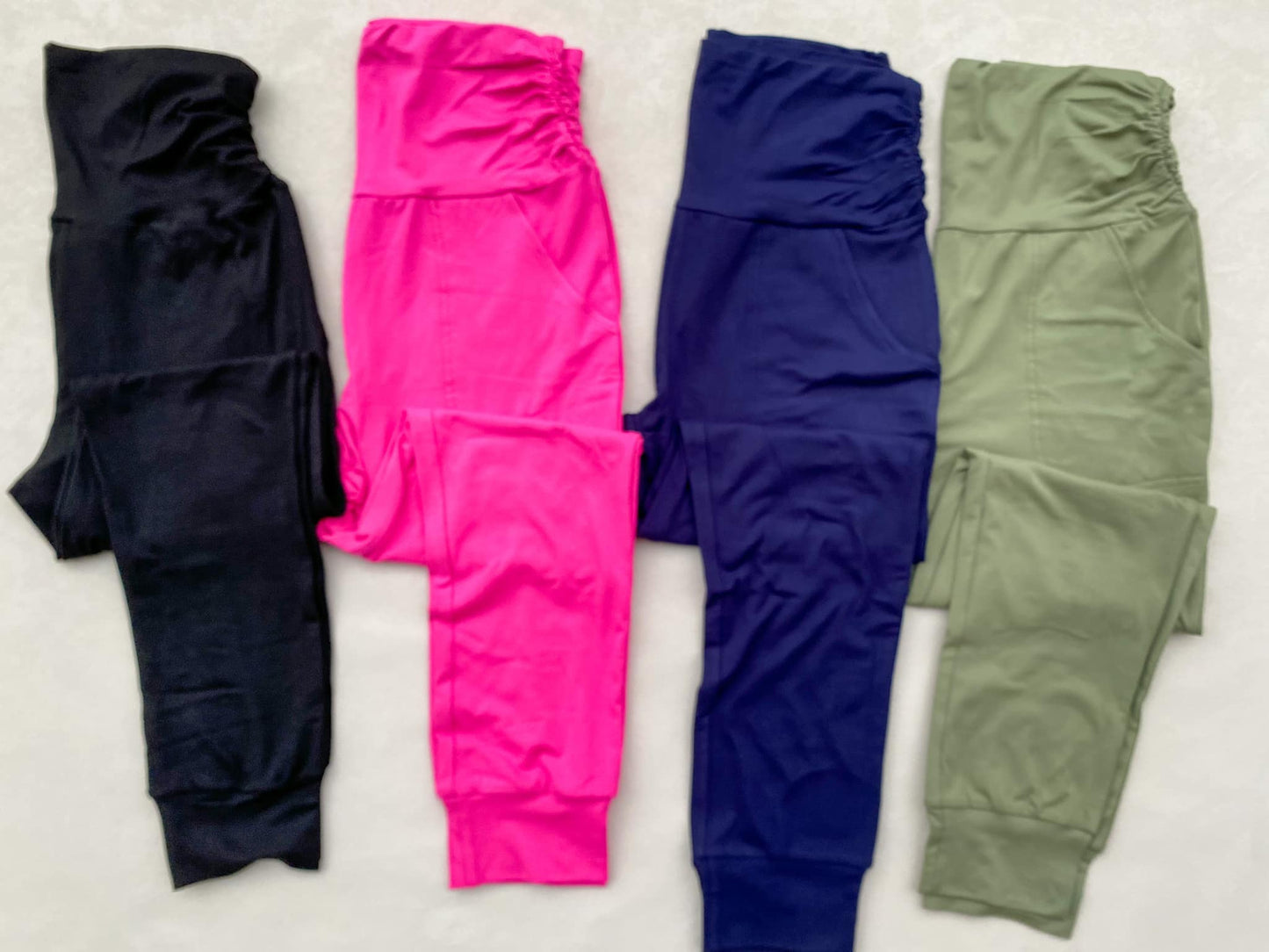 Haley Ruched Waist Legging in Four Colors