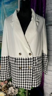 Shein Houndstooth Blazer