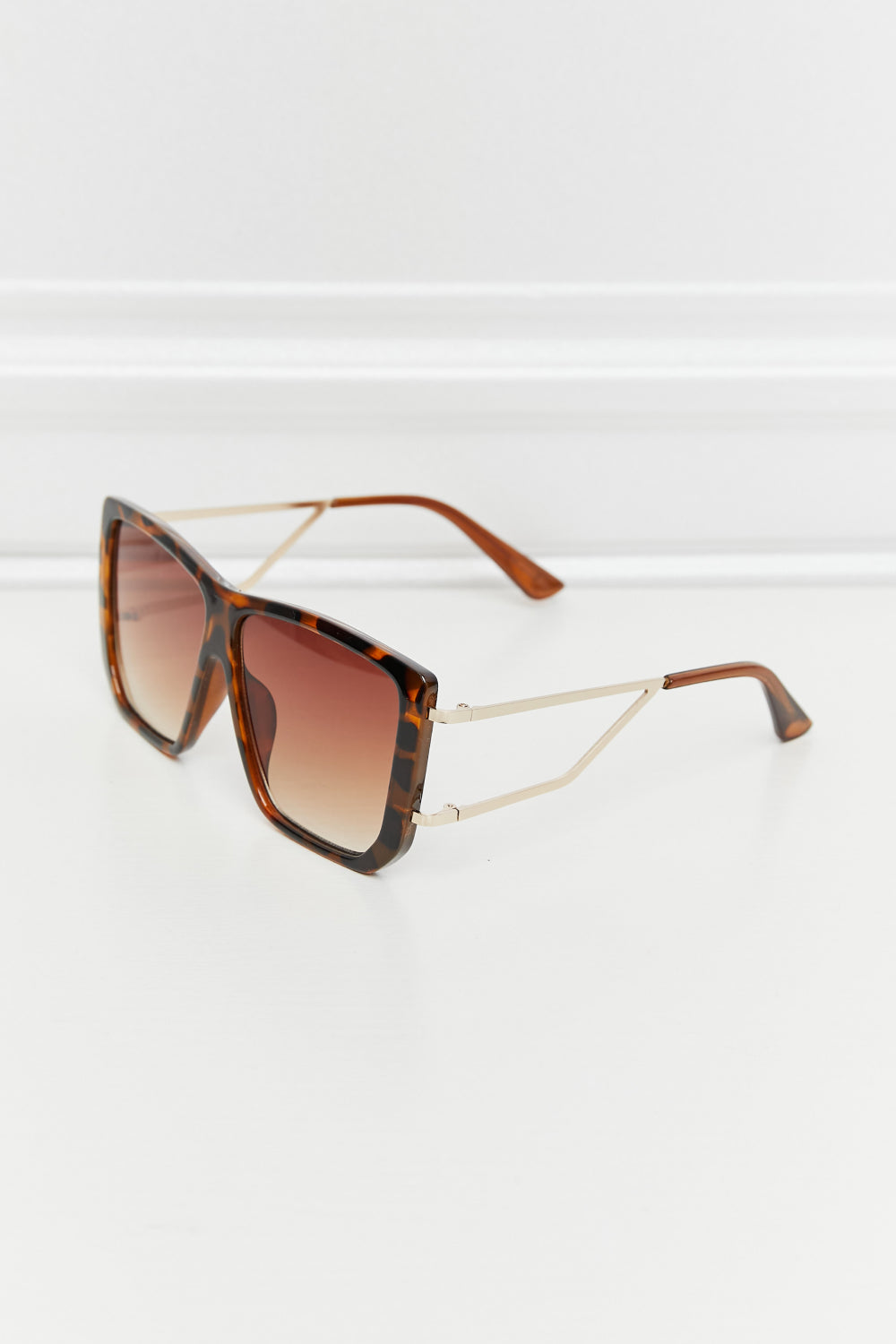 Tortoiseshell Square Sunglasses