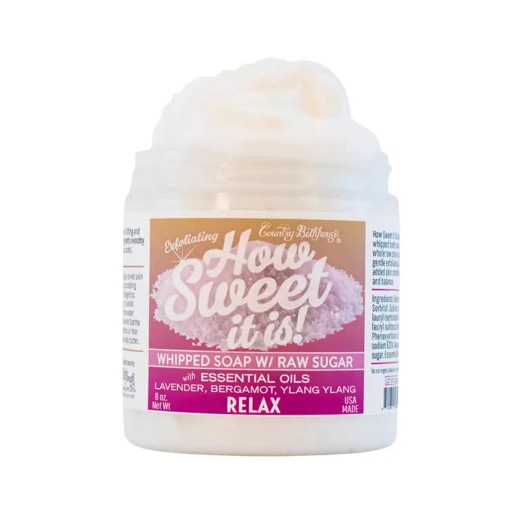 Exfoliating Whipped Soap in 10 Scent Options