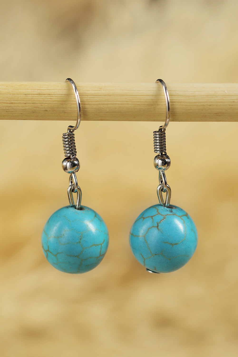 Turquoise Necklace, Earrings, and Ring Set