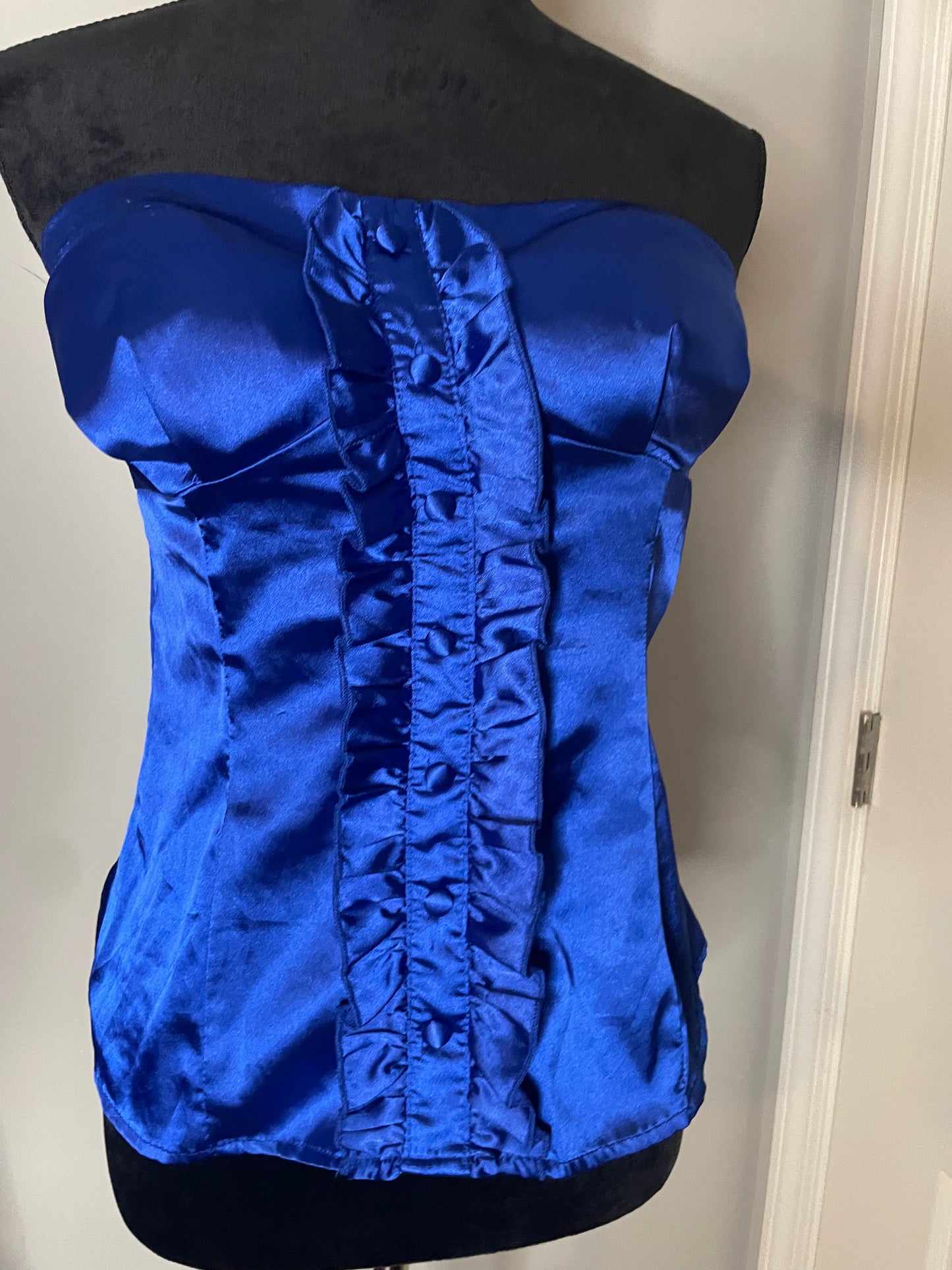 Royal Blue Bustier