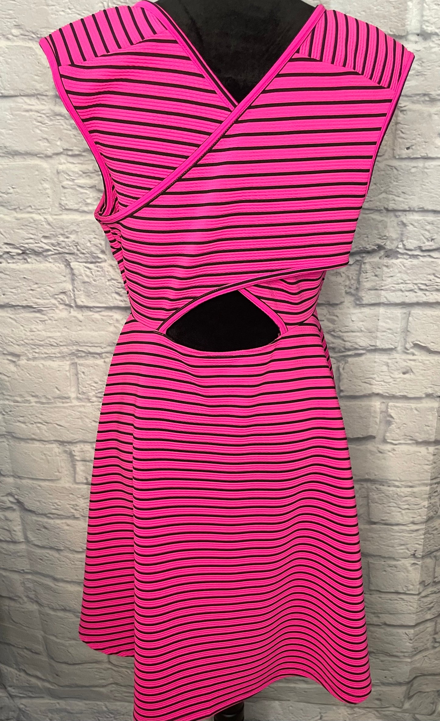 Torrid Fuschia/Striped Dress