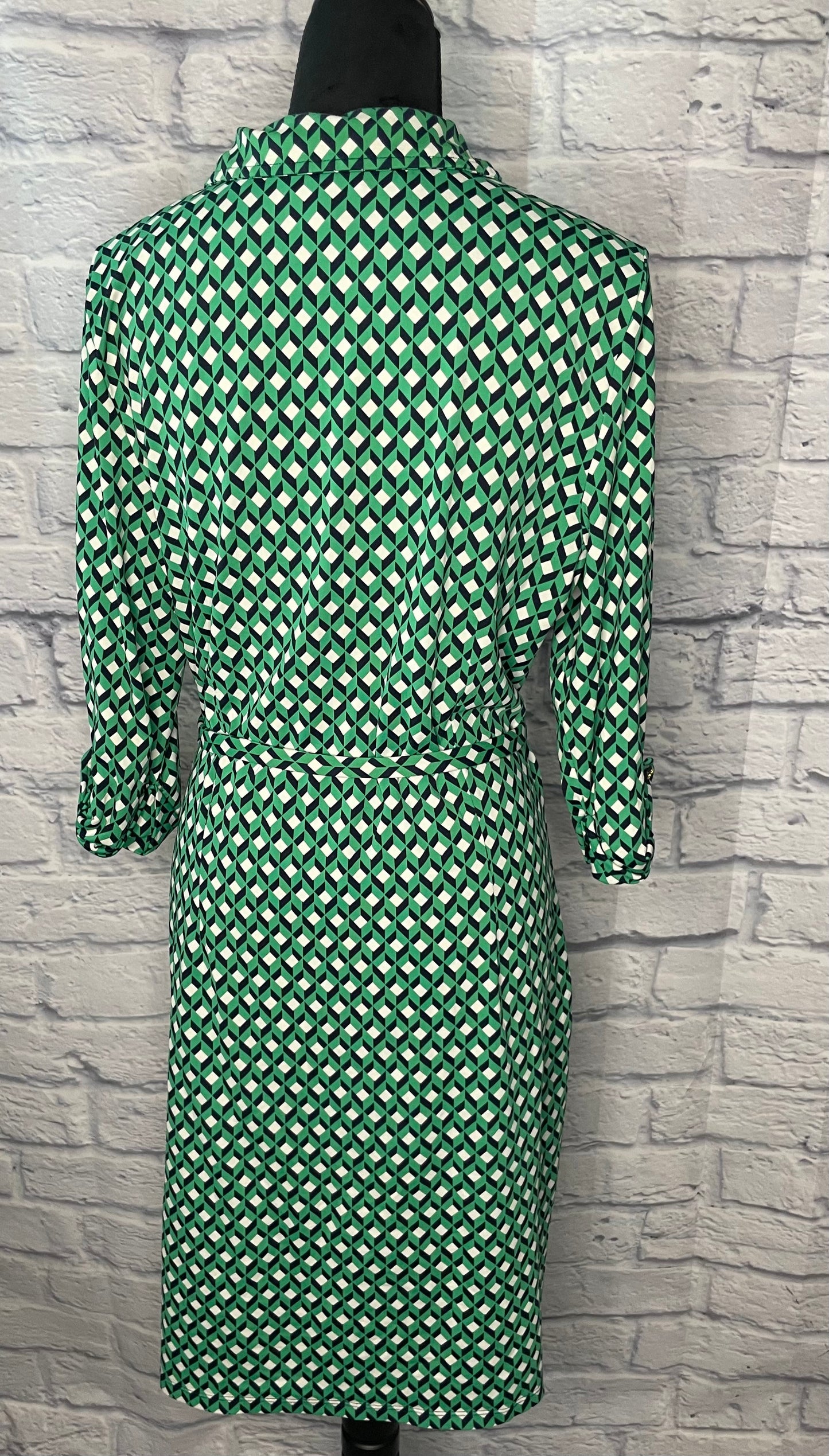 Charter Club Green Pattern Dress