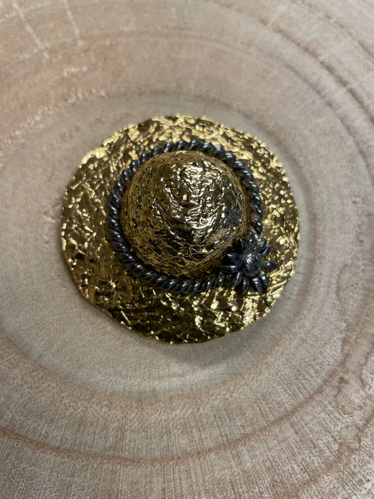 Gold Hat Pin