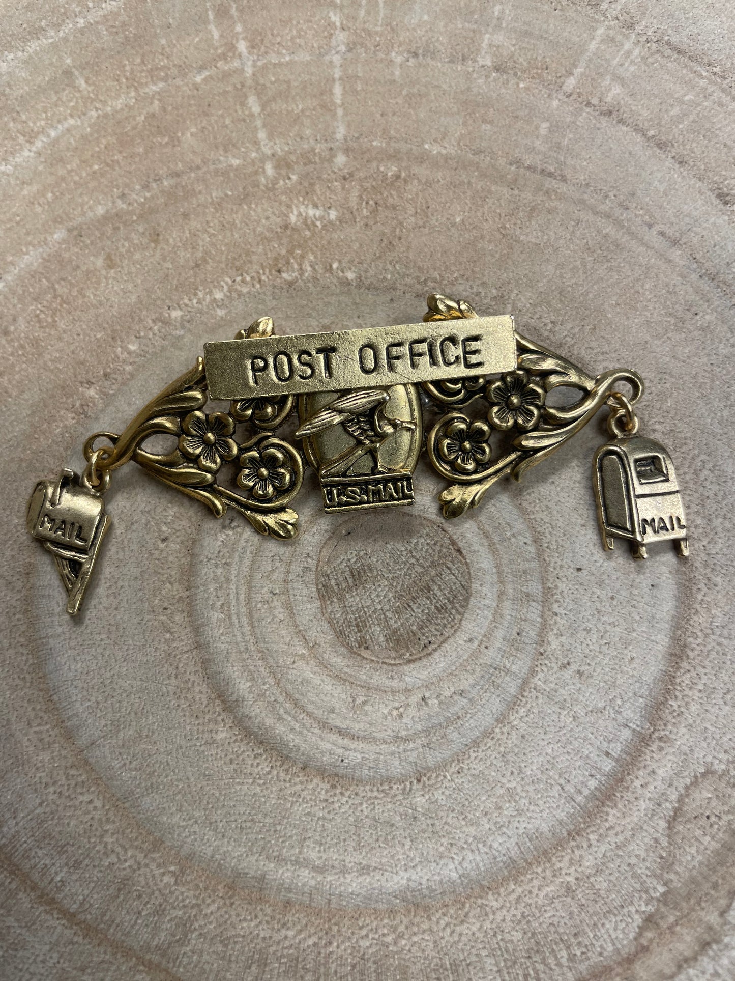 Gems by Gina Post Office Pin