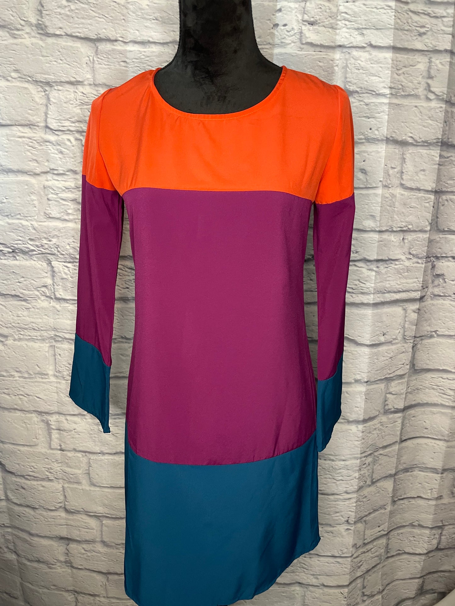 Innovation Vibrant Color Block Dress
