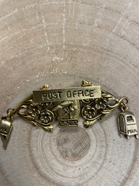 Gems by Gina Post Office Pin