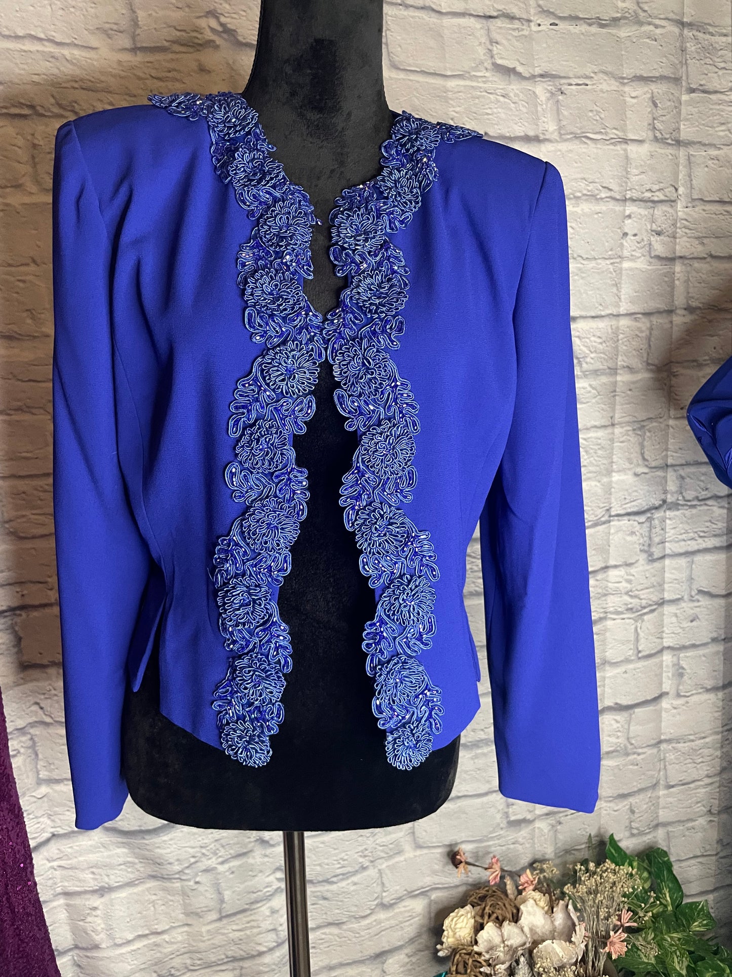 Vintage Ursula of Switzerland Beaded Blazer