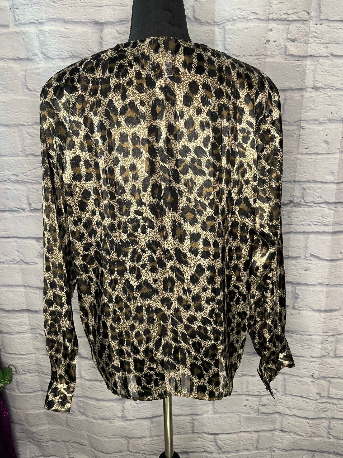 Martinique Animal Print Blouse