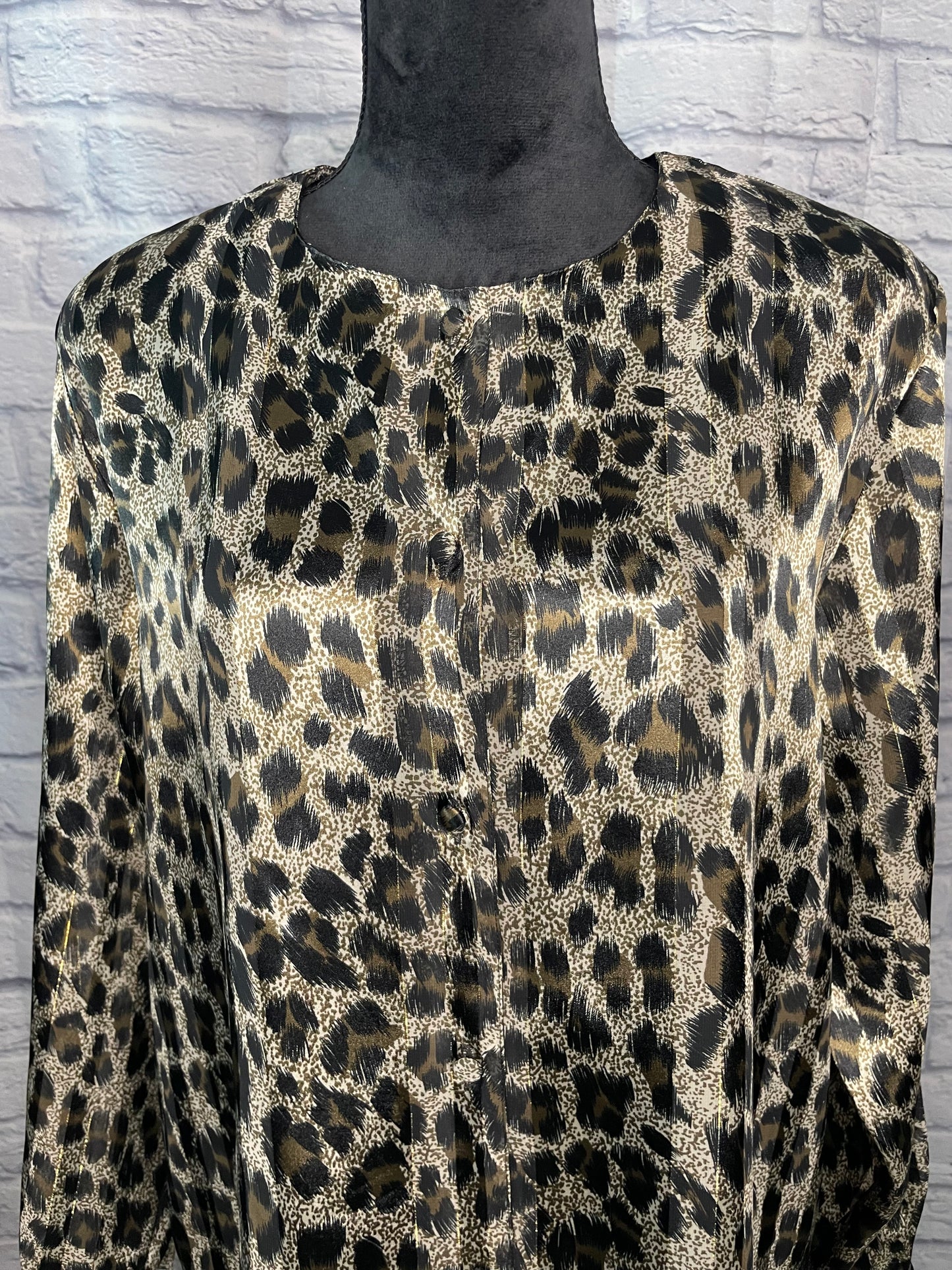 Martinique Animal Print Blouse