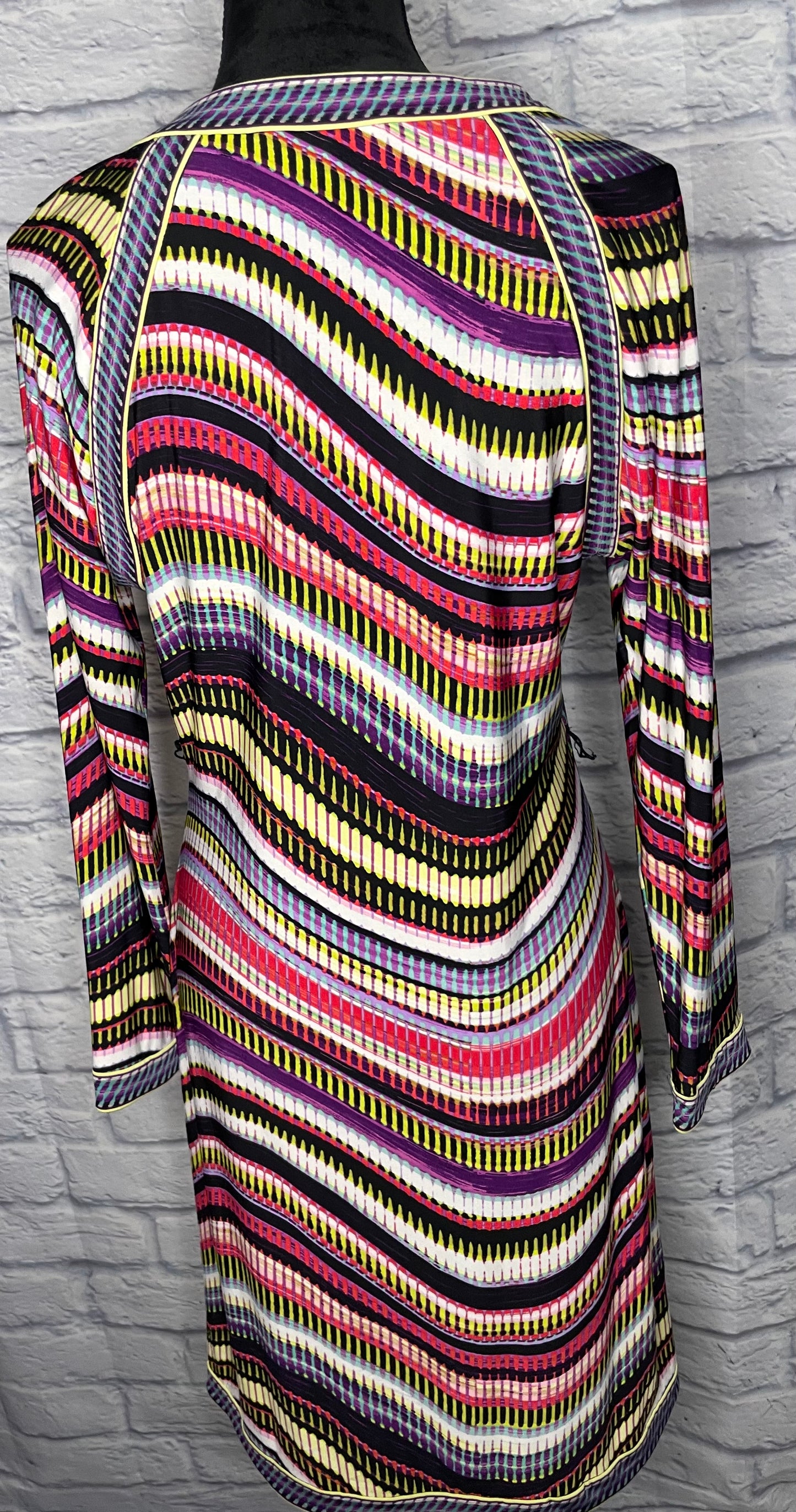 BCBG Multi-Striped Dress